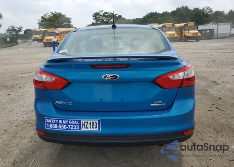 2013 Ford Focus Se from USA, damaged, VIN 1FADP3F2XDL353928